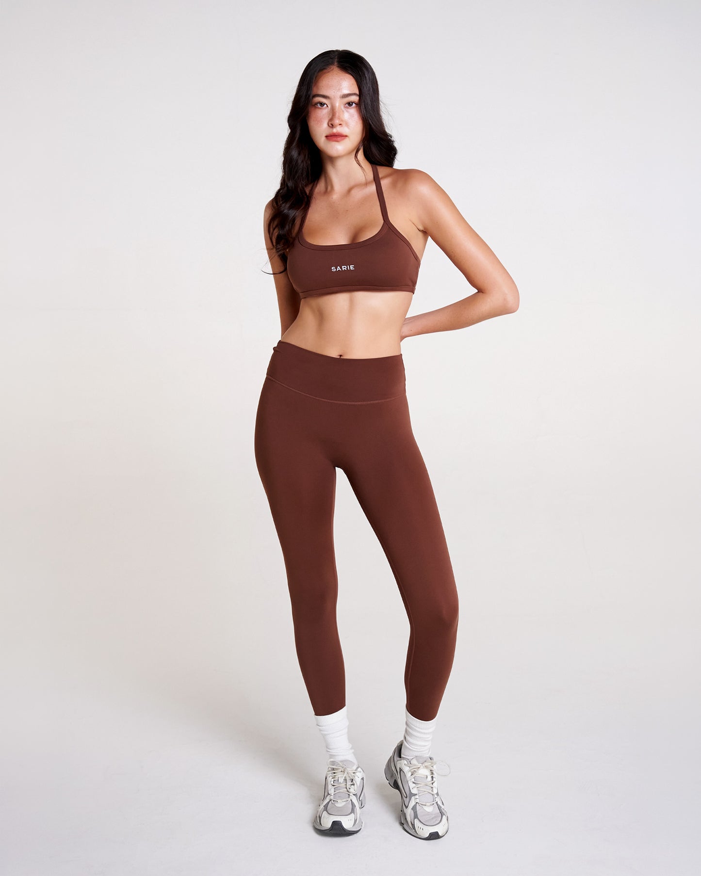 ButterForm Hidden Scrunch Legging | Burnt Palm