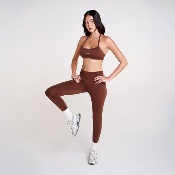 ButterForm Hidden Scrunch Legging | Burnt Palm